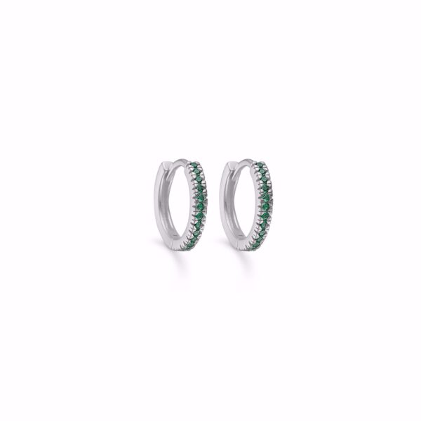 seville-jewelry-creoler-hoops-gronne-sten