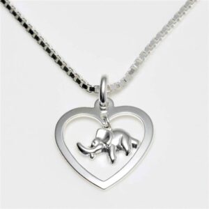 borne-halskaede-med-elefant-i-hjerte-solv