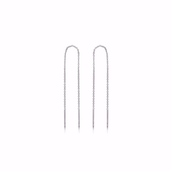 Seville jewelry ørekæder sølv 11387
