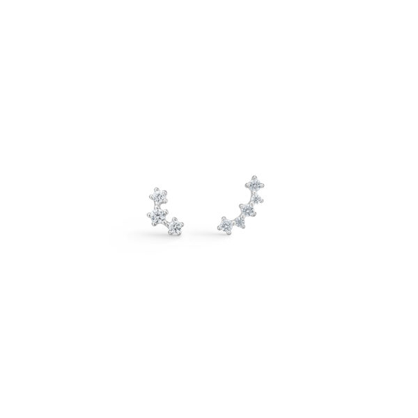 Seville Jewelry ørestikker med zirkonia i sølv 11401