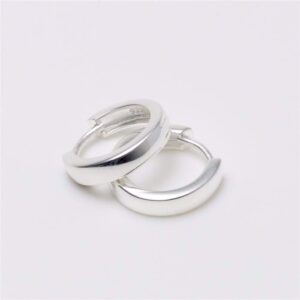 G&S Design sølv creoler 13,8mm - 1615