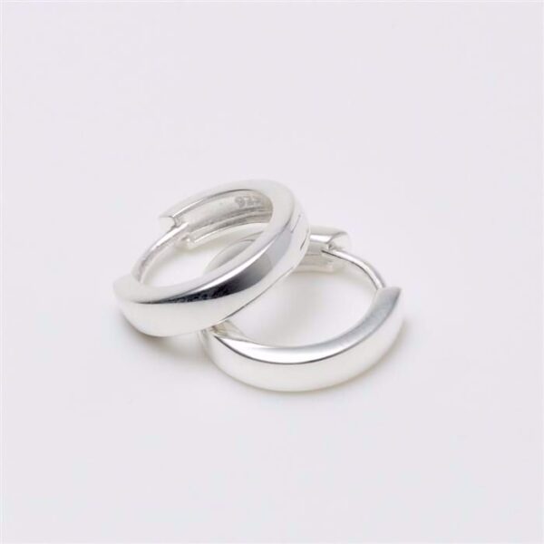 G&S Design sølv creoler 13,8mm - 1615