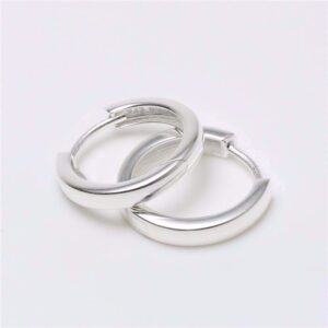 G&S Design sølv creoler 16,8mm - 1616