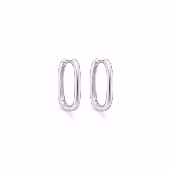 Seville Jewelry link øreringe i sølv 11446