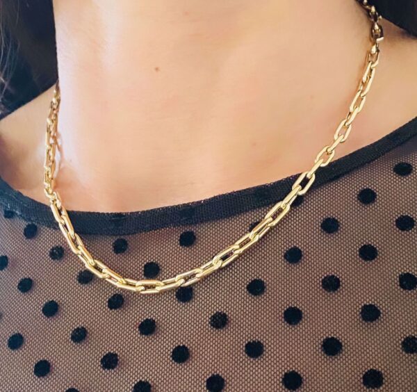 Guld & Sølv Design 8kt guld halskæde 9262/45/08