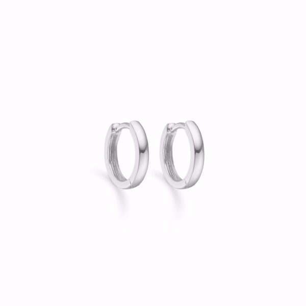 Sølv creoler 12,5mm Guld & Sølv Design 11468