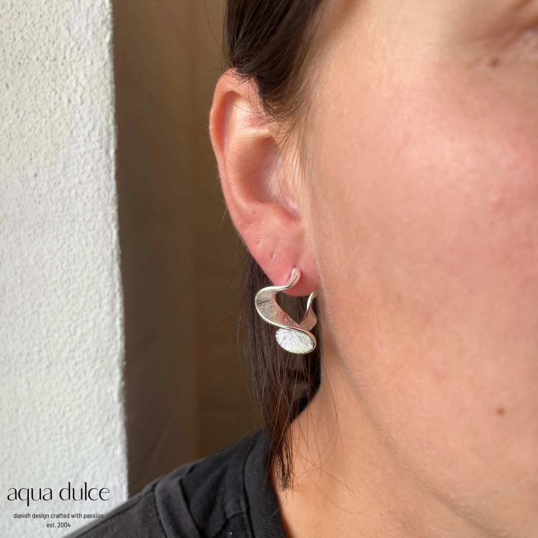 RHUMBA MEDIUM HOOP sølv