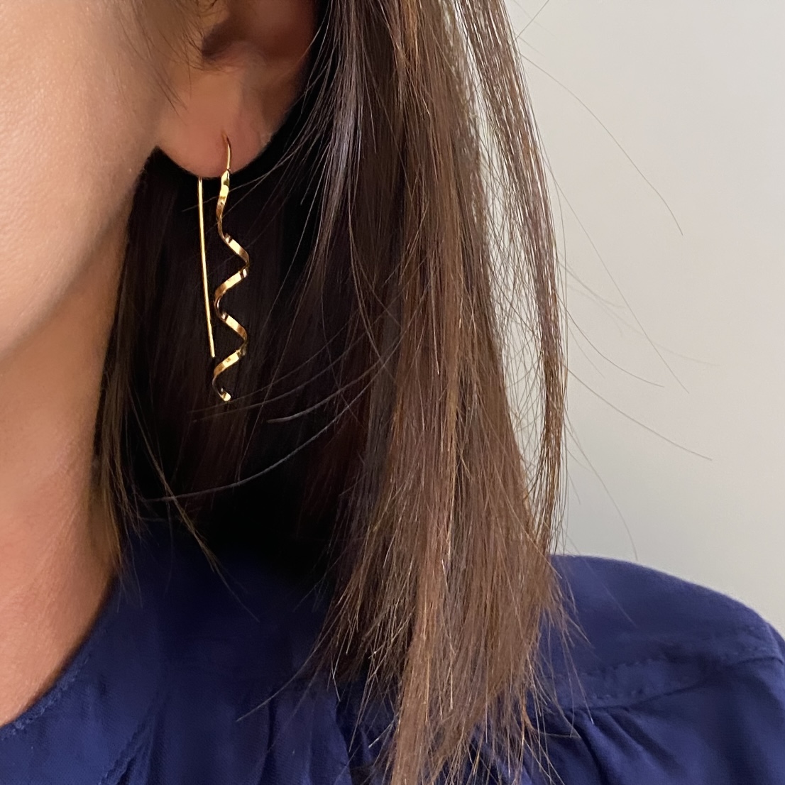 Seville Jewelry - ROSELLA øreringe forgyldt sølv 11567/F - Billede 2