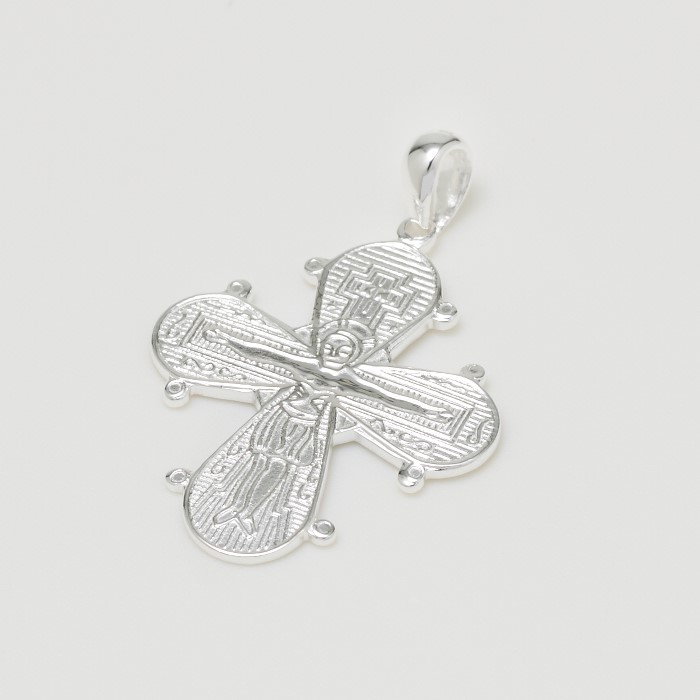 Dagmar kors vedhæng sølv / forgyldt sølv 27mm x 18mm - 30017