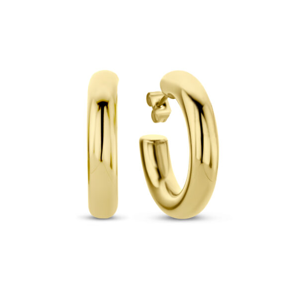 Guldfarvede stål hoops 8CE-70527