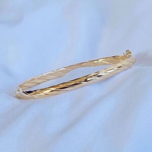 Armring 8kt guld snoet design - Guld & Sølv Design 9255/08