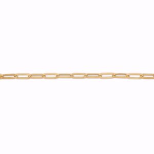 8 karat guld armbånd paperclip - Guld & Sølv Design 9238/08