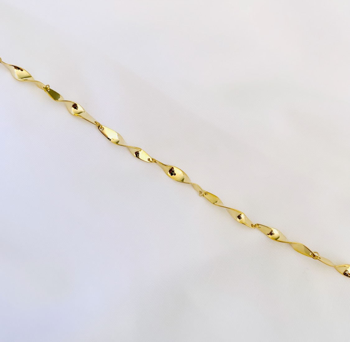 Guld & Sølv Design 8kt guld armbånd 9249/08