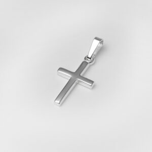 Kors vedhæng i sølv 15mm x 10mm - 30044