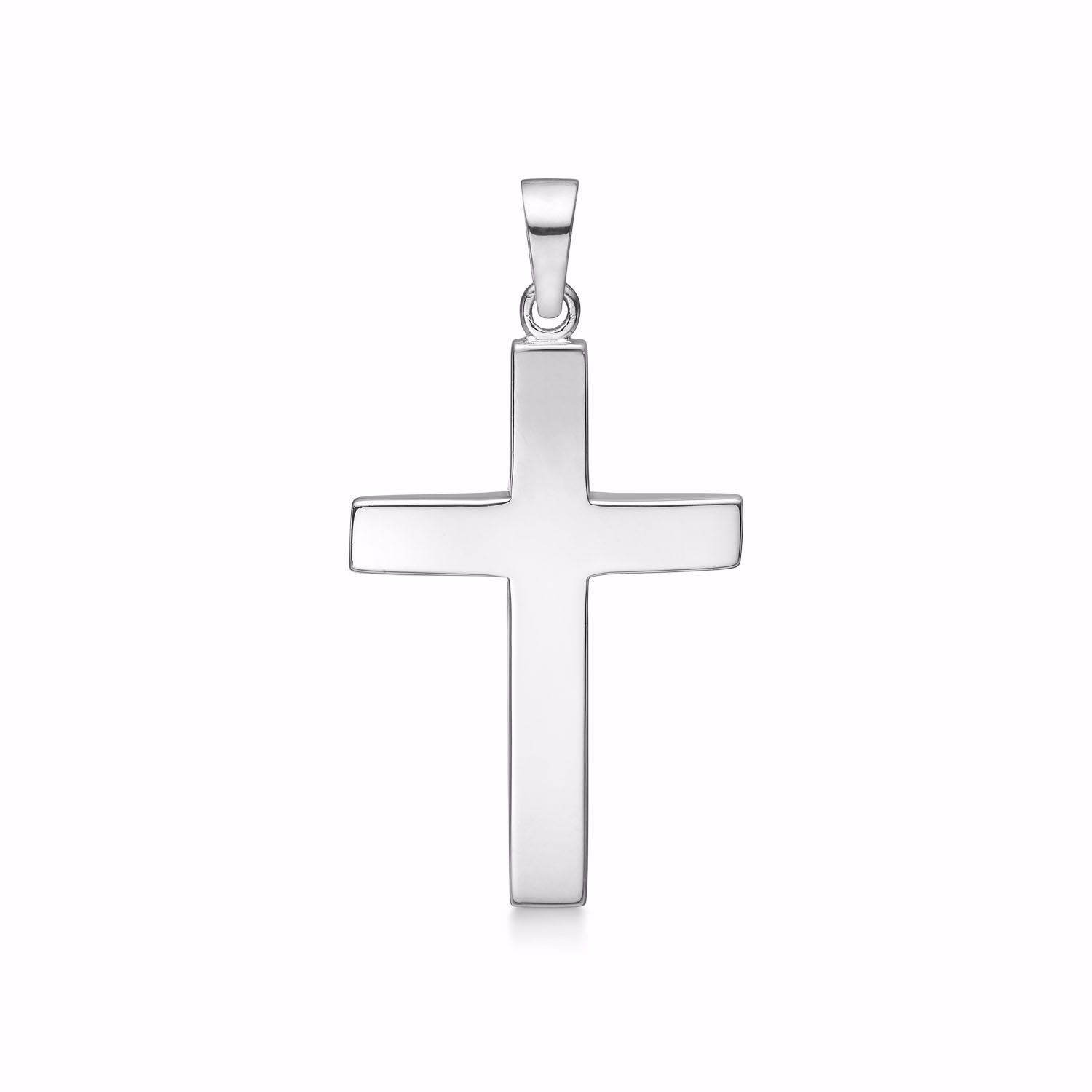 Kors vedhæng i sølv 28mm x 19mm - Guld & Sølv Design 30120