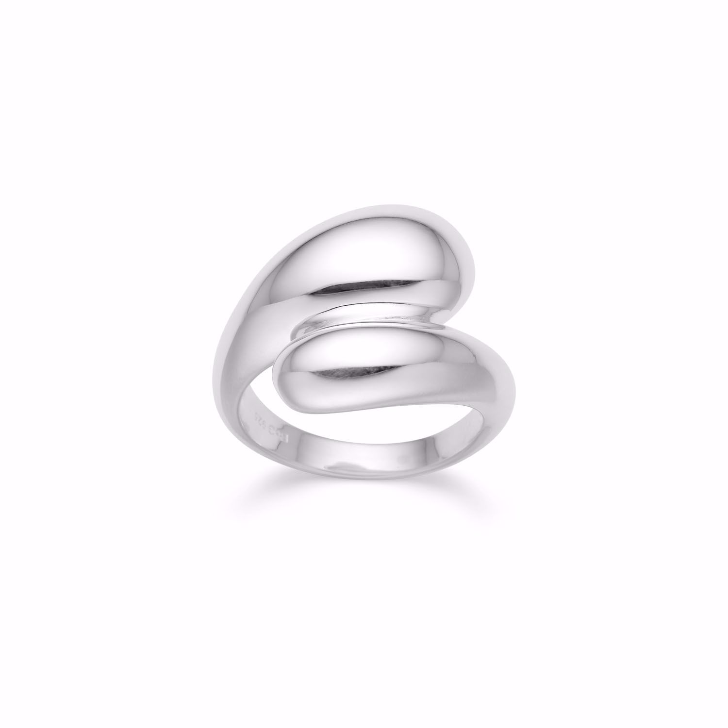 Sophia DROP BIG ring i sølv - Guld & Sølv Design 2664