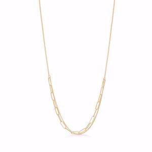 Seville Jewelry dobbelt halskæde forgyldt sølv 8965/45/F