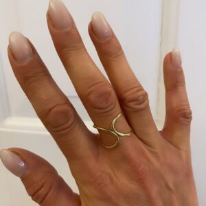 8 karat tråd guldring