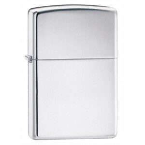 Zippo Lighter High Polish Chrome Z-250