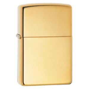 Zippo lighter højpoleret messing Z-254B