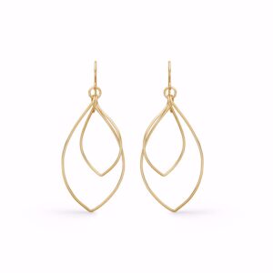 GEMMA øreringe forgyldt sølv - Seville Jewelry 11571/1