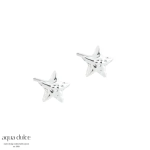 Aqua Dulce ASTRA STAR øreringe i sølv 5911