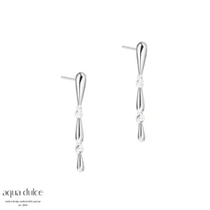 Aqua Dulce SHINY DROP LONG øreringe 6175