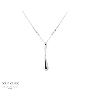 Aqua Dulce SHINY DROP sølv halskæde 6181