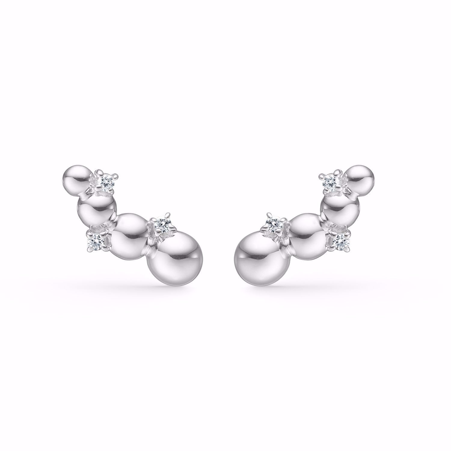 Sophia "up the ear " sølv øreringe 2007/1