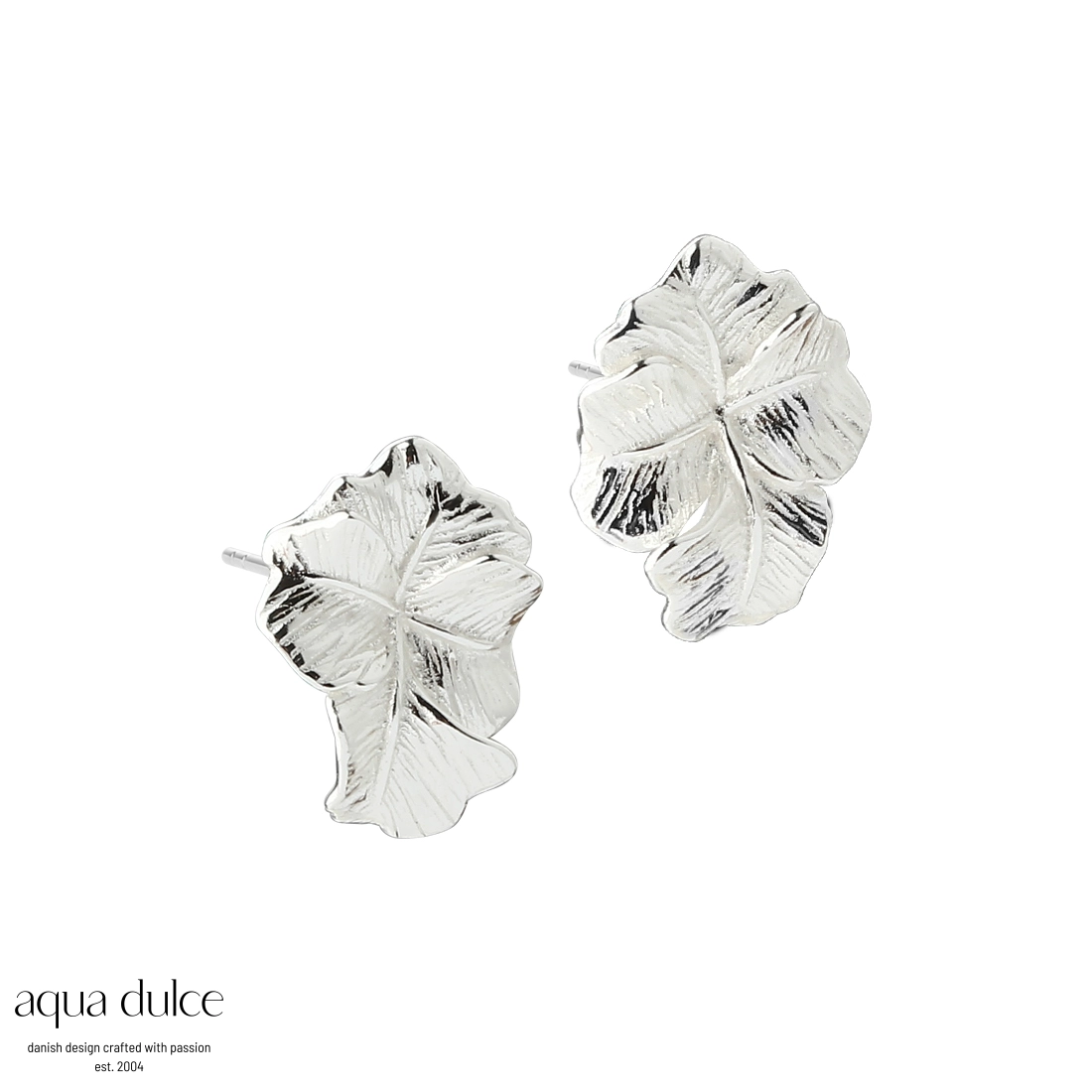 Aqua Dulce FOLIO øreringe i sølv 6183