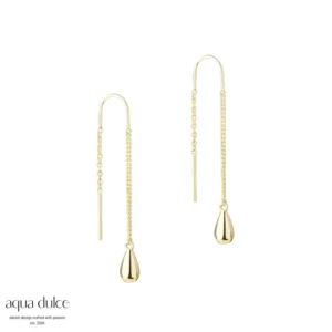 Aqua Dulce SHINY DROP ørekæder med dråbe 6172