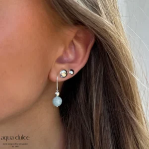 MORGANITE DREAM øreringe sølv - Aqua Dulce