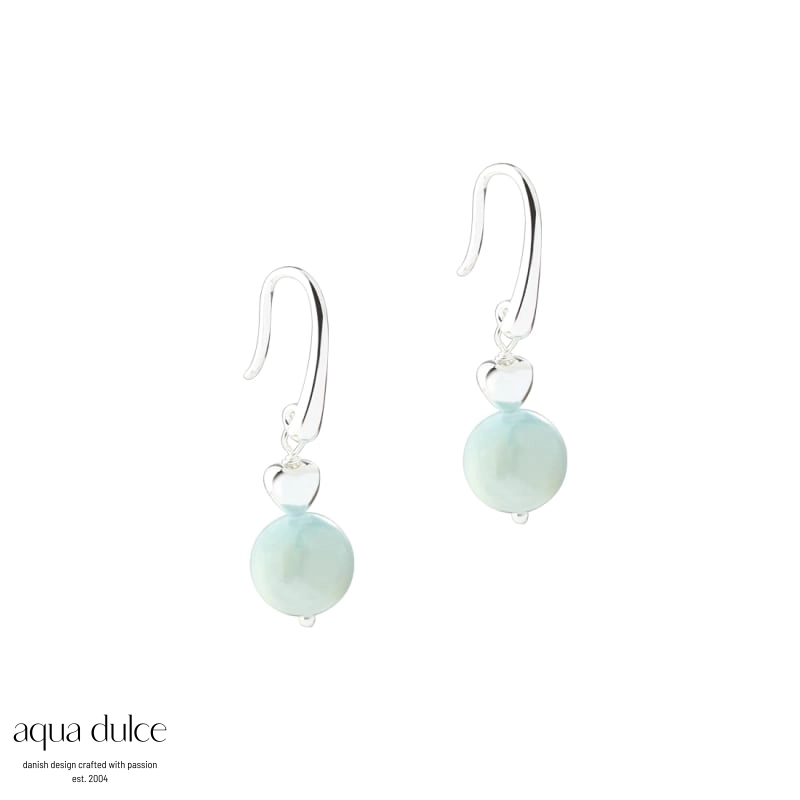 MORGANITE DREAM øreringe sølv - Aqua Dulce