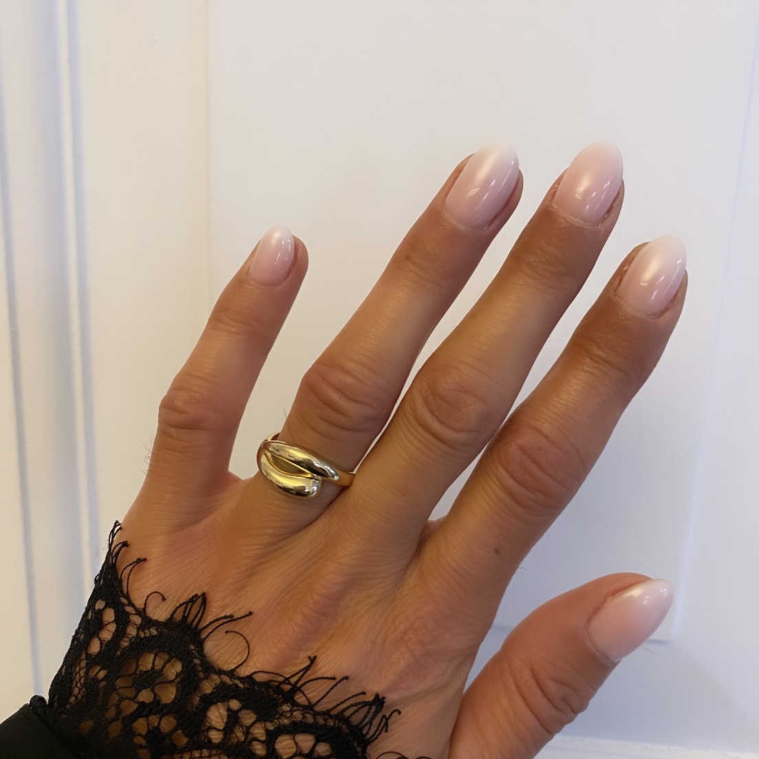 8 karat guldring - Guld & Sølv Design 6346/08 - Billede 2