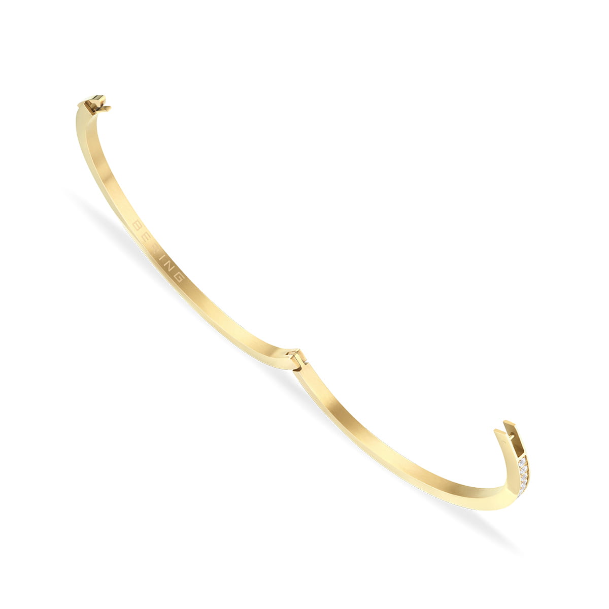 Bering - Arctic Symphony armring - Guld PVD rustfrit stål - Billede 4