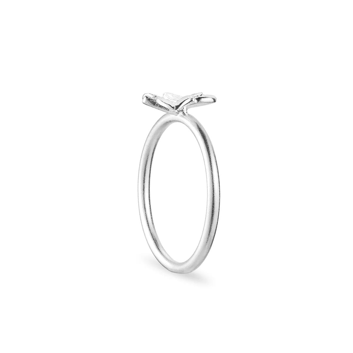 Flora Danica - Firkløver ring i sølv FLC-Ri-S - Billede 4