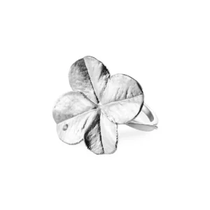 Flora Danica - Firkløver statement ring i sølv FLC-StRi-S