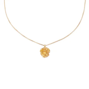 Flora Danica - Persille halskæde i forgyldt PAR-Ne-G