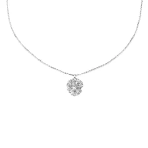 Flora Danica - Persille halskæde i sølv PAR-Ne-S