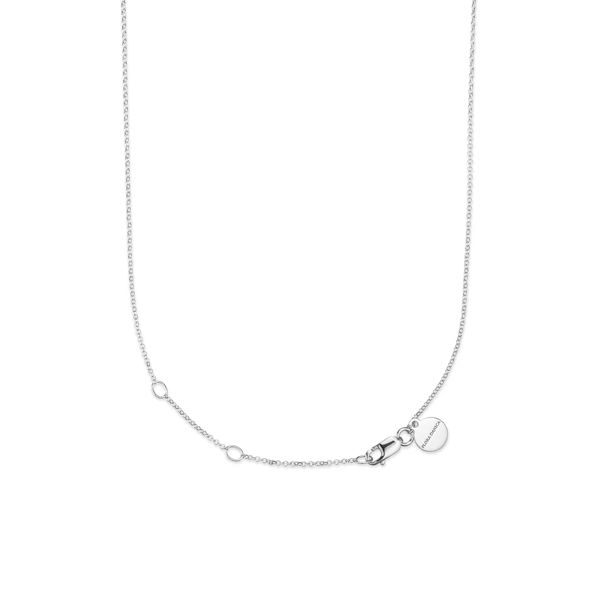 Flora Danica - Persille halskæde i sølv PAR-Ne-S - Billede 4