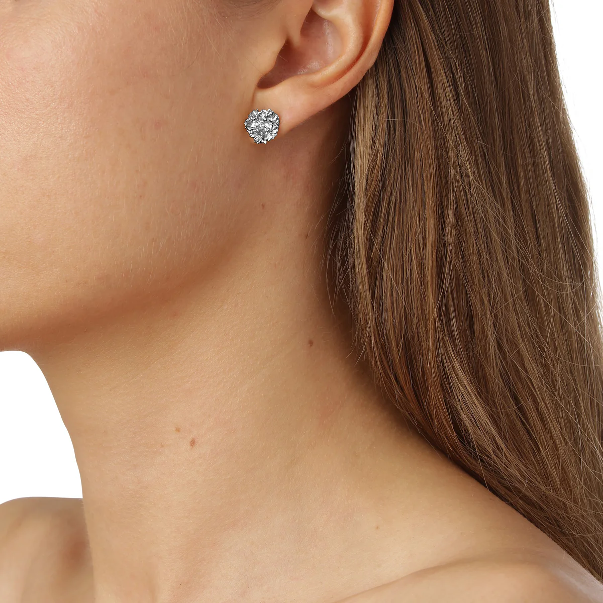 Flora Danica - Persille ørestikkere i sølv PAR-StPc-S - Billede 2