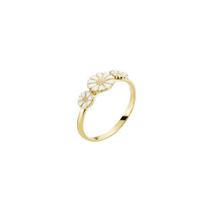 Lund Copenhagen marguerit ring forgyldt 907075-3-M