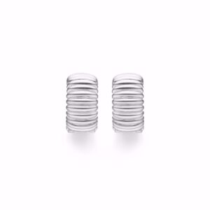 Øreclips i sølv - Guld & Sølv Design 11543