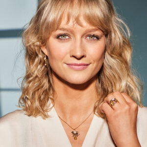 Rabinovich halskæde DRAGONFLY med guldsmed 81220173