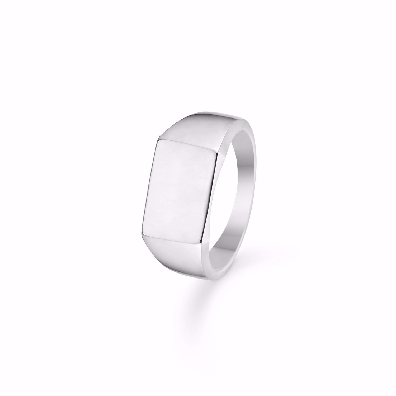 Herre ring i sølv - Plade/Signet - 2645