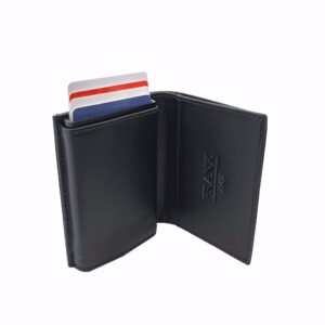 Kortholder sort læder