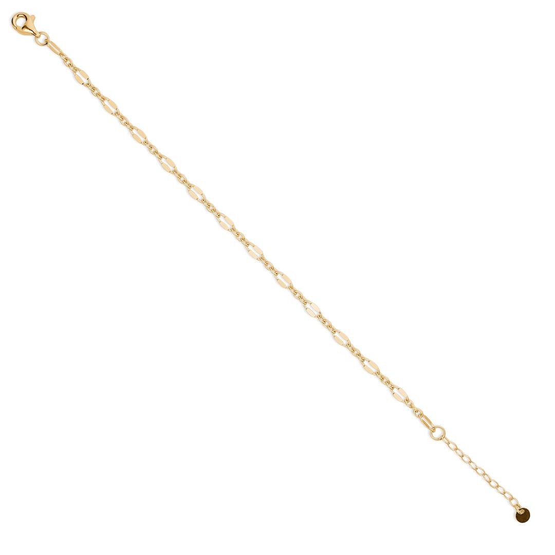 Dora armbånd i forgyldt sølv - Seville Jewelry 81045/F