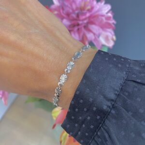 Plissé armbånd i stål - CO88 - 8CB-91367