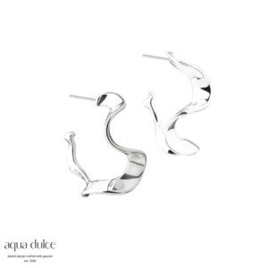 Slim Rhumba Medium sølv 25mm - Aqua Dulce 6579