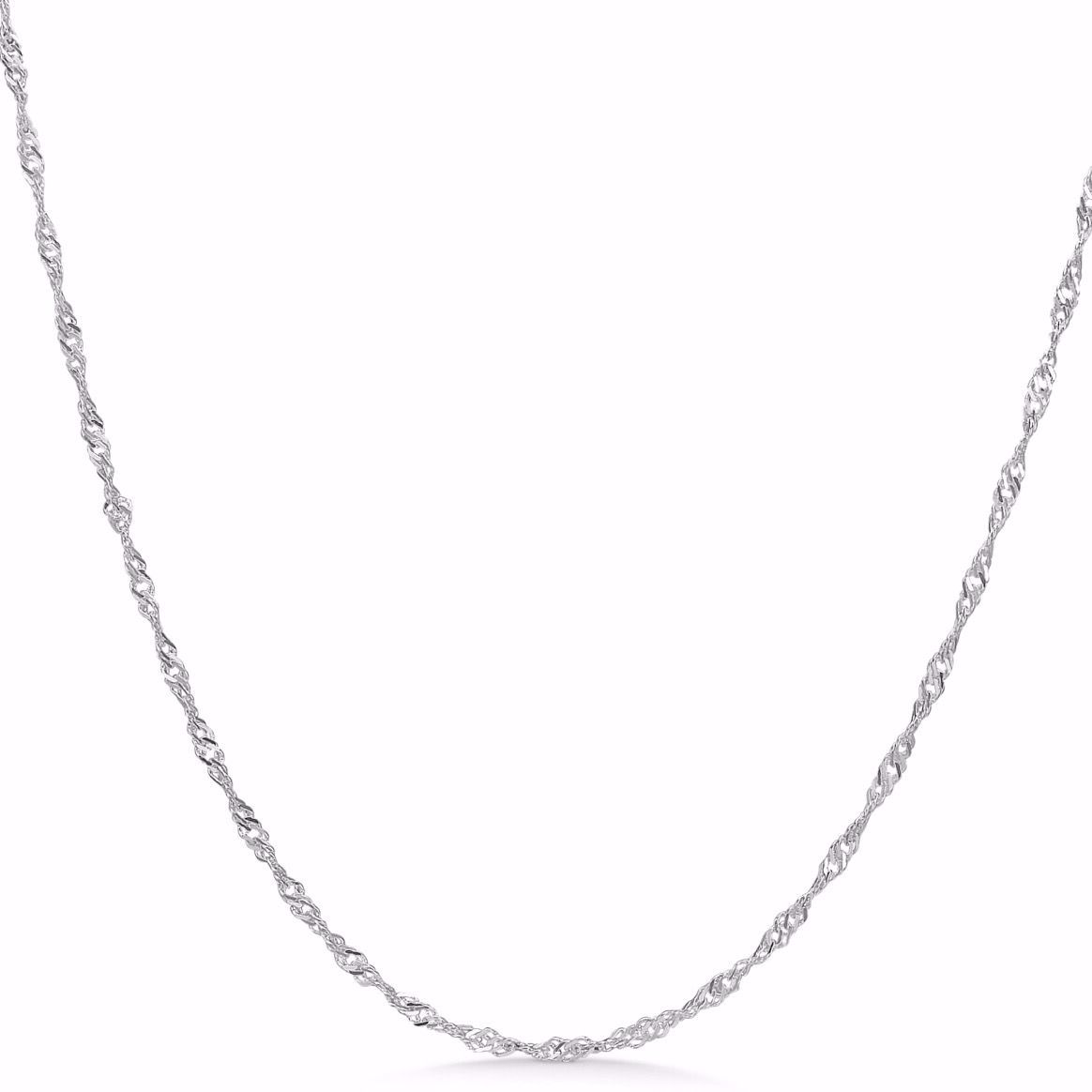 Seville Jewelry halskæde Singapore i sølv - 8944/42